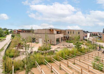 Biofilische School De Verwondering in Almere - schoolgebouw