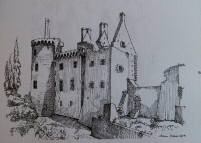 De andere Peter Eisenburger - Kasteelruïne in Bretagne