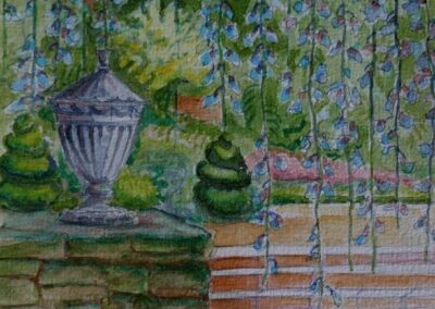 De andere Peter Eisenburger - Stukje tuin in Wales